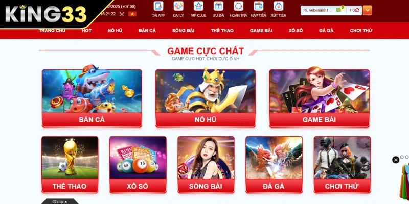 Cảm nhận của game thủ về sòng bạc trực tuyến KING33 Cảm nhận của game thủ về sòng bạc trực tuyến KING33